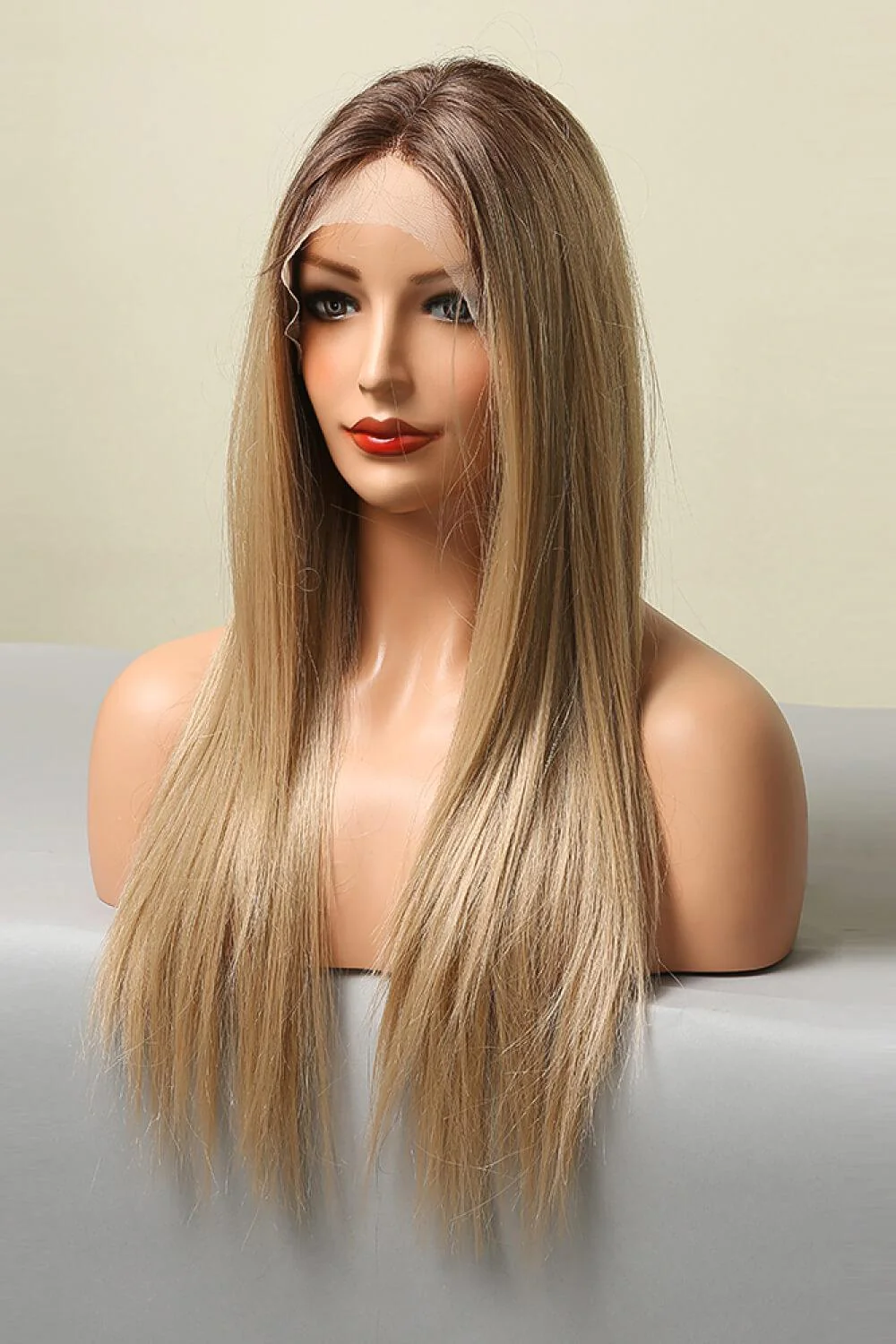 13*2'' Lace Front Wigs Synthetic Long Straight 26'' 150% Density - Image 6