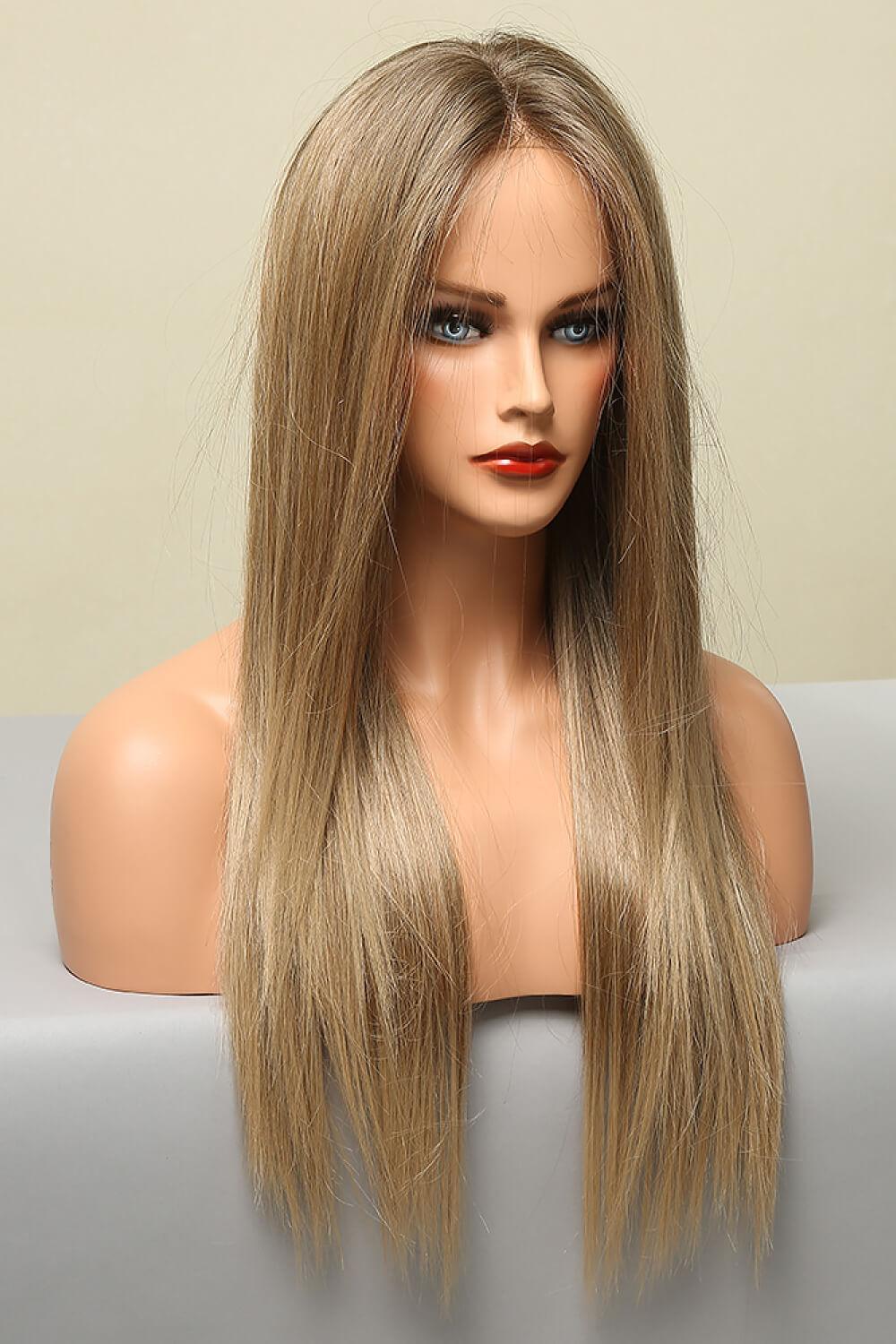 13*2" Long Straight Lace Front Synthetic Wigs 26" Long 150% Density - Image 5