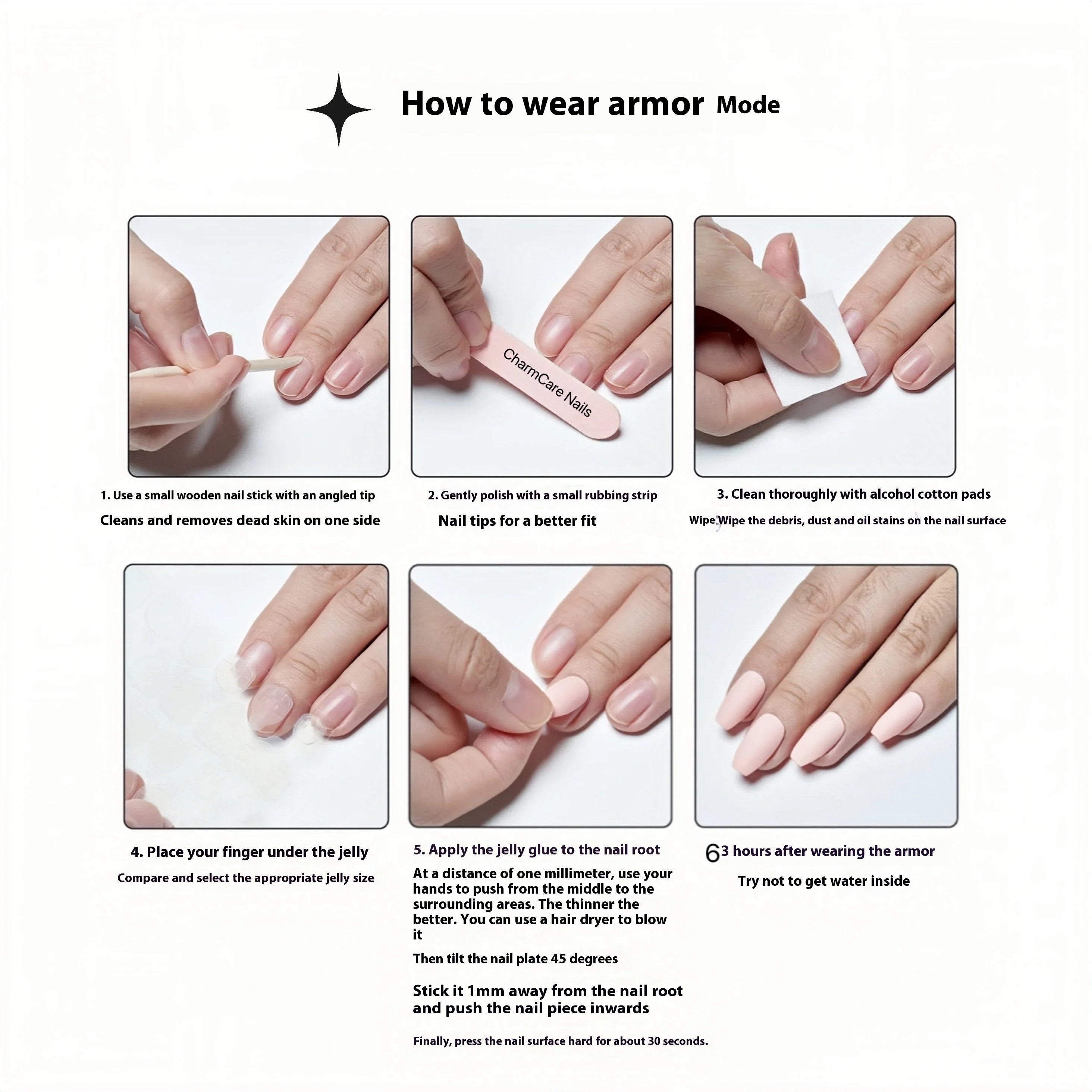 Advanced Almond French Finished Manicure - Image 5