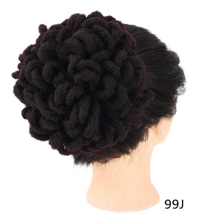 African Wig Bun Hair Bag Drawstring Dreadlocks Afro Hair Bag - Image 12