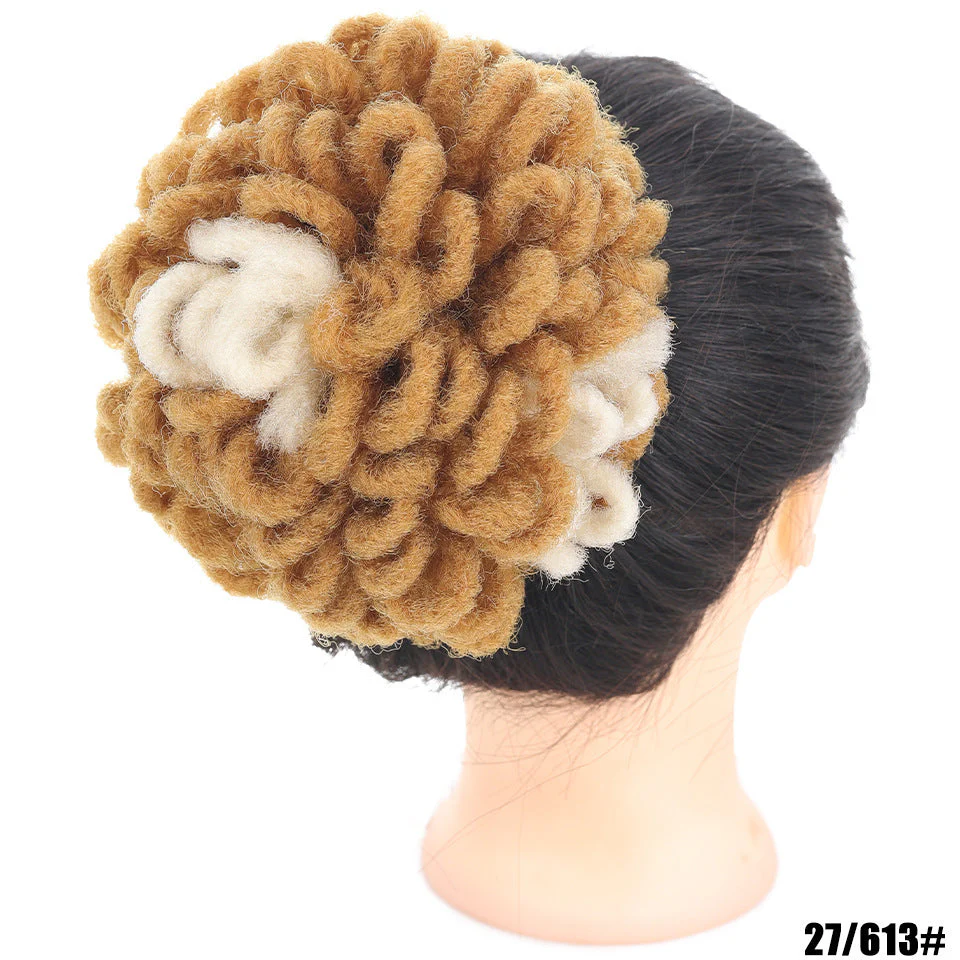 African Wig Bun Hair Bag Drawstring Dreadlocks Afro Hair Bag - Image 13