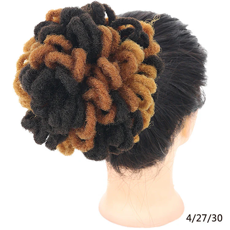 African Wig Bun Hair Bag Drawstring Dreadlocks Afro Hair Bag - Image 19