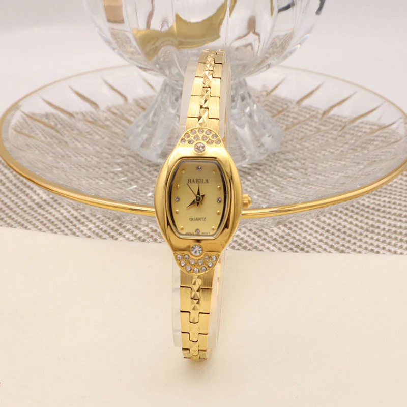 Alluvial Gold Vintage Pineapple Pattern Watch - Image 2