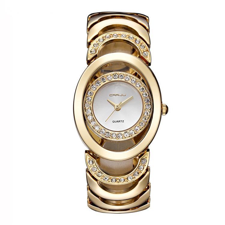 and Elegant Steel Band Diamond Ladies Watch - Image 2