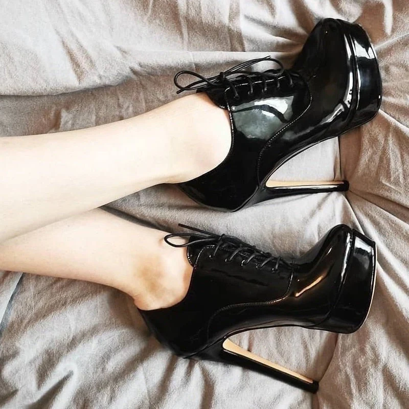 Ankle Booties High Heels - Image 10