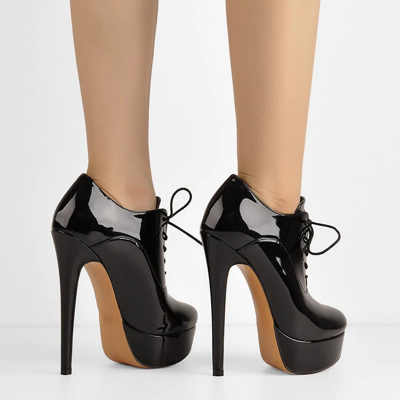 Ankle Booties High Heels - Image 19