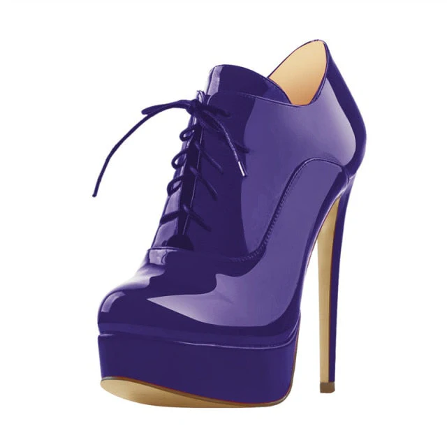 Ankle Booties High Heels - Image 21