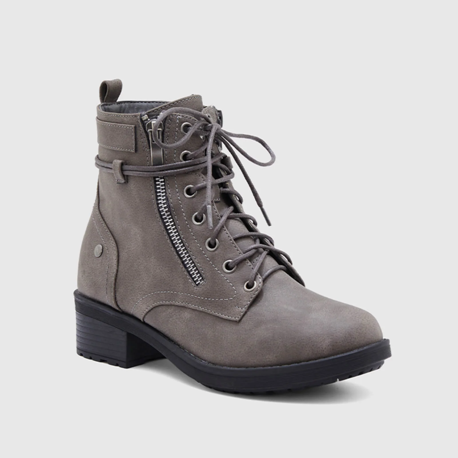 Warm Leather Martin Ankle Boots - Image 19