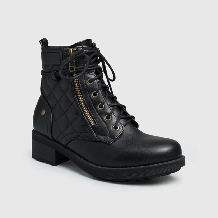 Warm Leather Martin Ankle Boots - Image 28