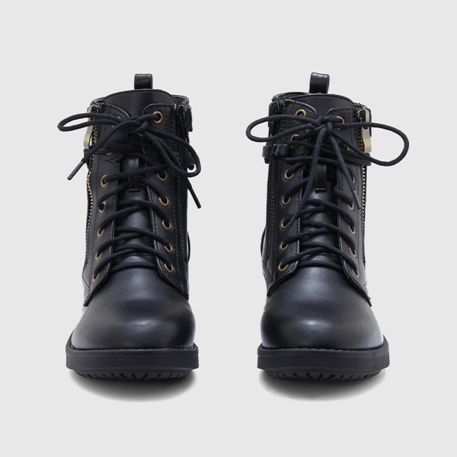 Warm Leather Martin Ankle Boots - Image 3