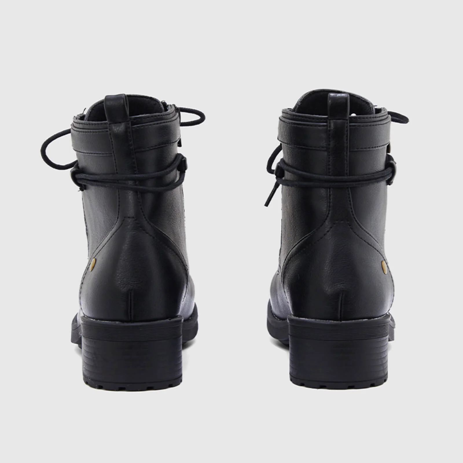 Warm Leather Martin Ankle Boots - Image 4