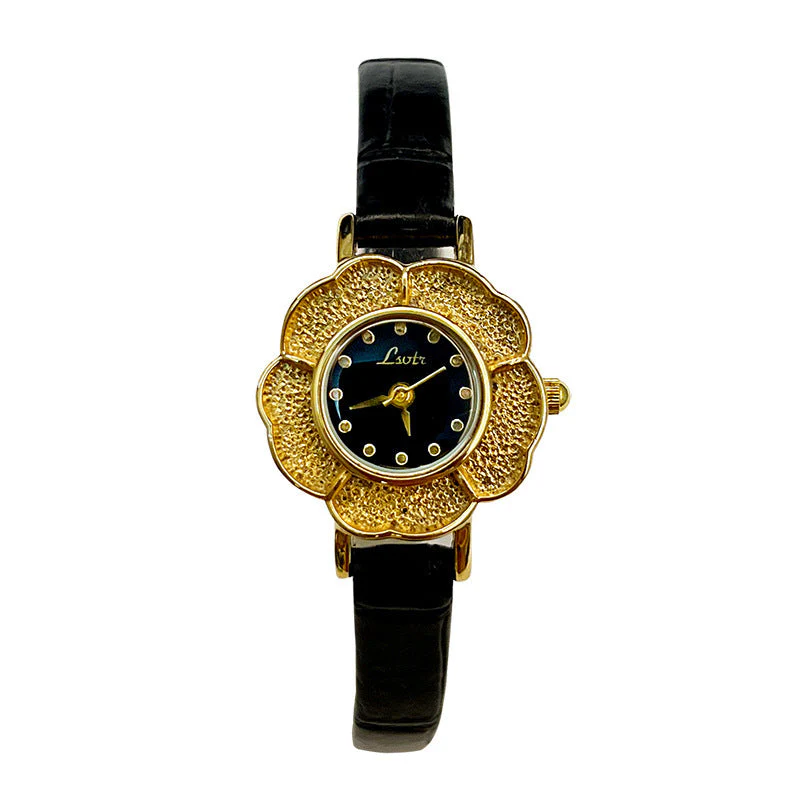 Antique Style Camellia Retro Small Dial Watch - Image 5