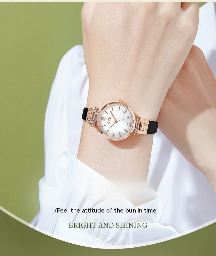Art-style Student's Watch Waterproof Watch With Delicate And Small Dial - Image 10