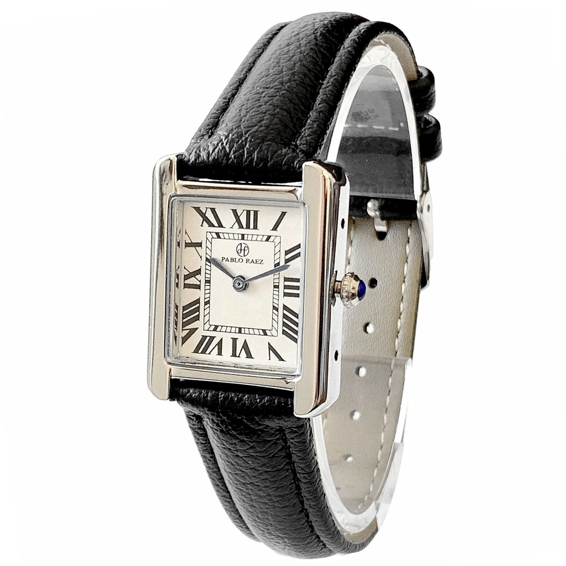 Belt Rectangular Dial Roman Scale Quartz Watch - Image 5