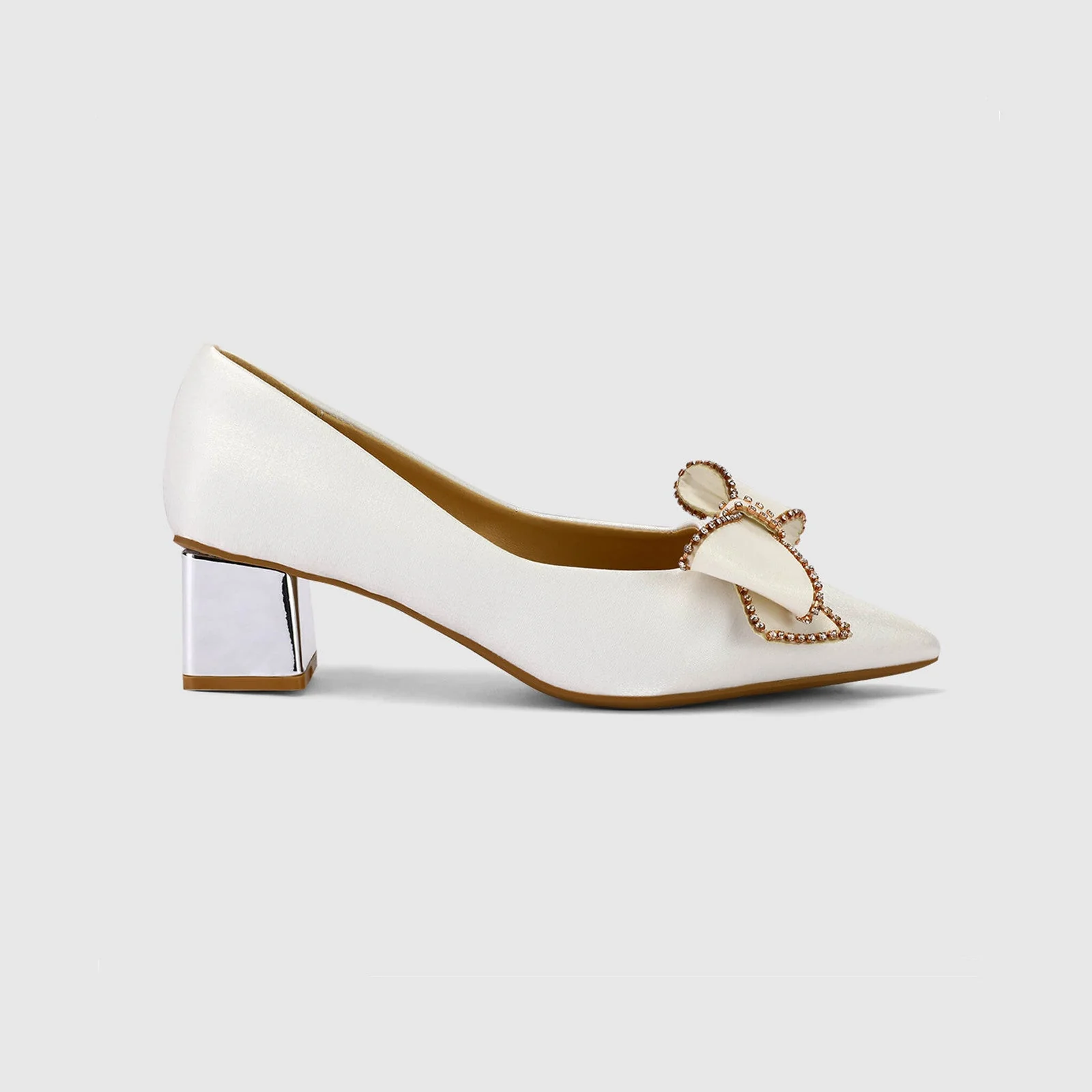 Block Heeled Pumps for evening party - Image 14