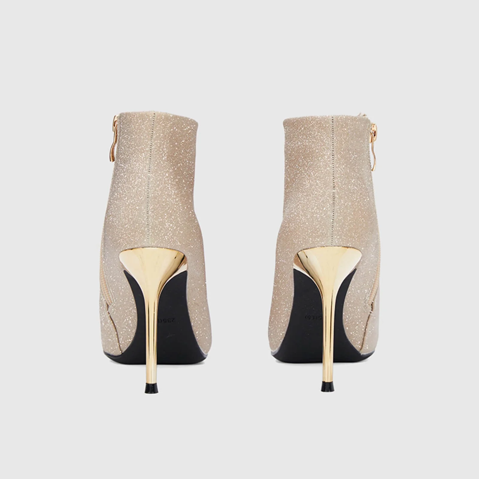 Elegant Shiny Stiletto Party Ankle Boots - Image 4