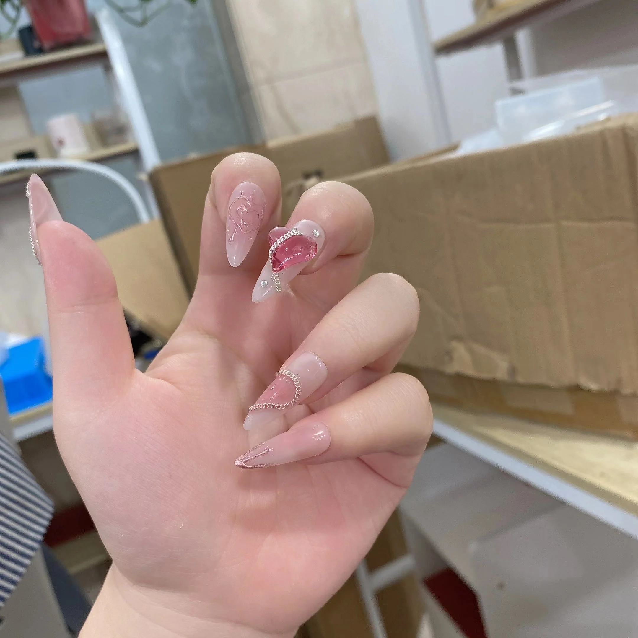 Can Be Taken With Sweet Love Netflix Wear Nail Lazy Nail Piece - Image 4