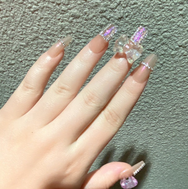 Can Be Taken With The Princess Butterfly Senior Netflix Wear Nail Lazy Nail Piece - Image 2