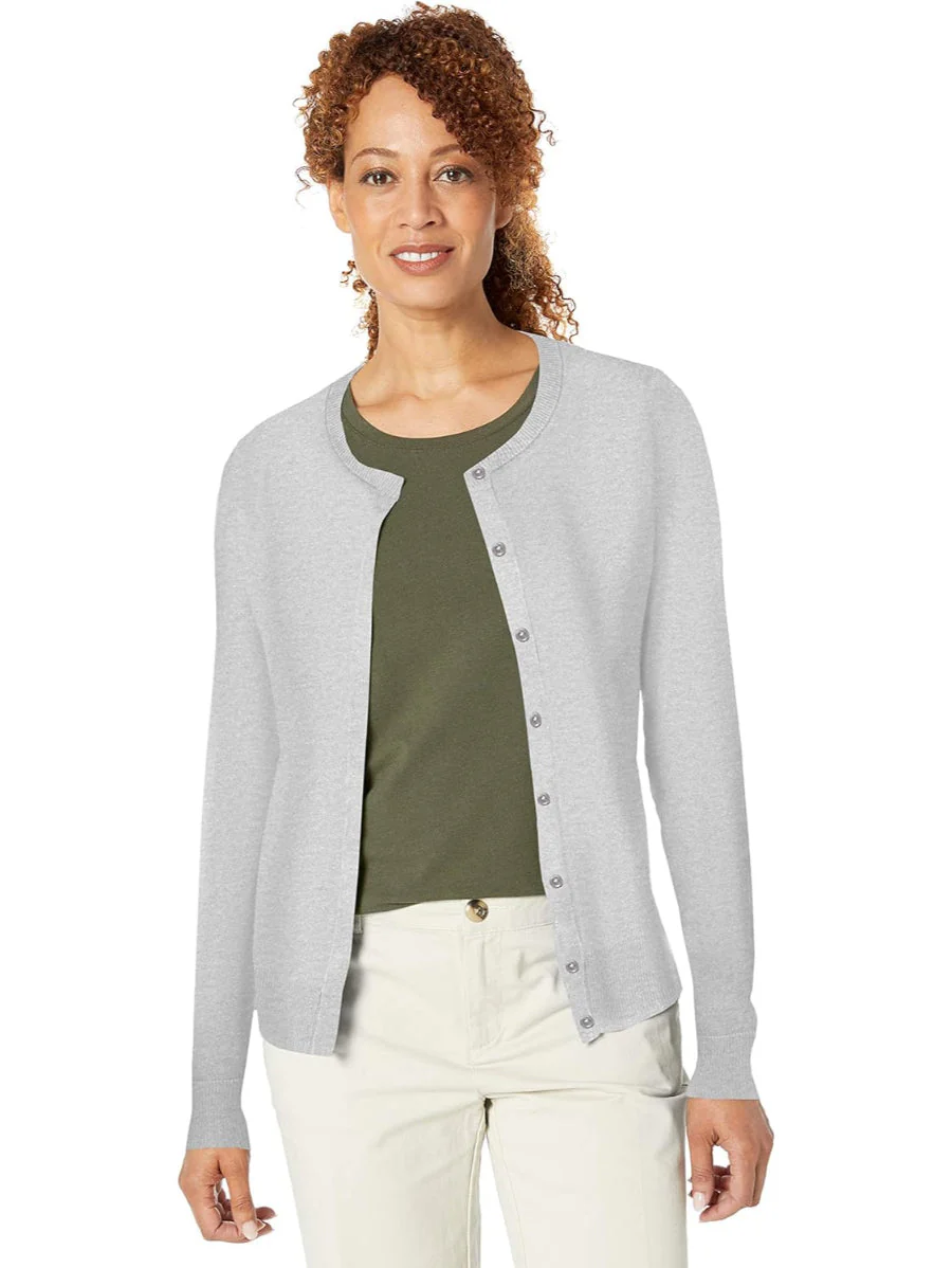 Casual Long Sleeve Cardigan Sweater - Image 10