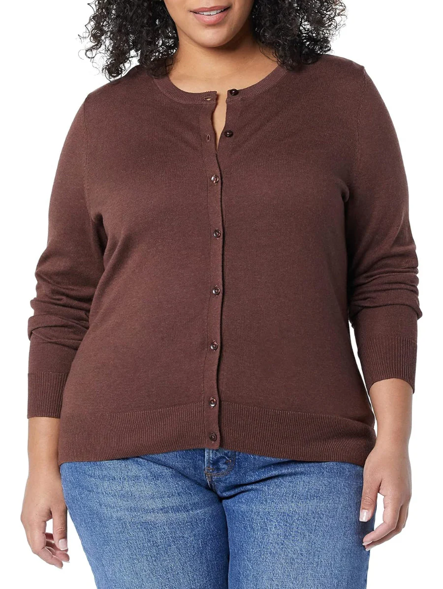 Casual Long Sleeve Cardigan Sweater - Image 26