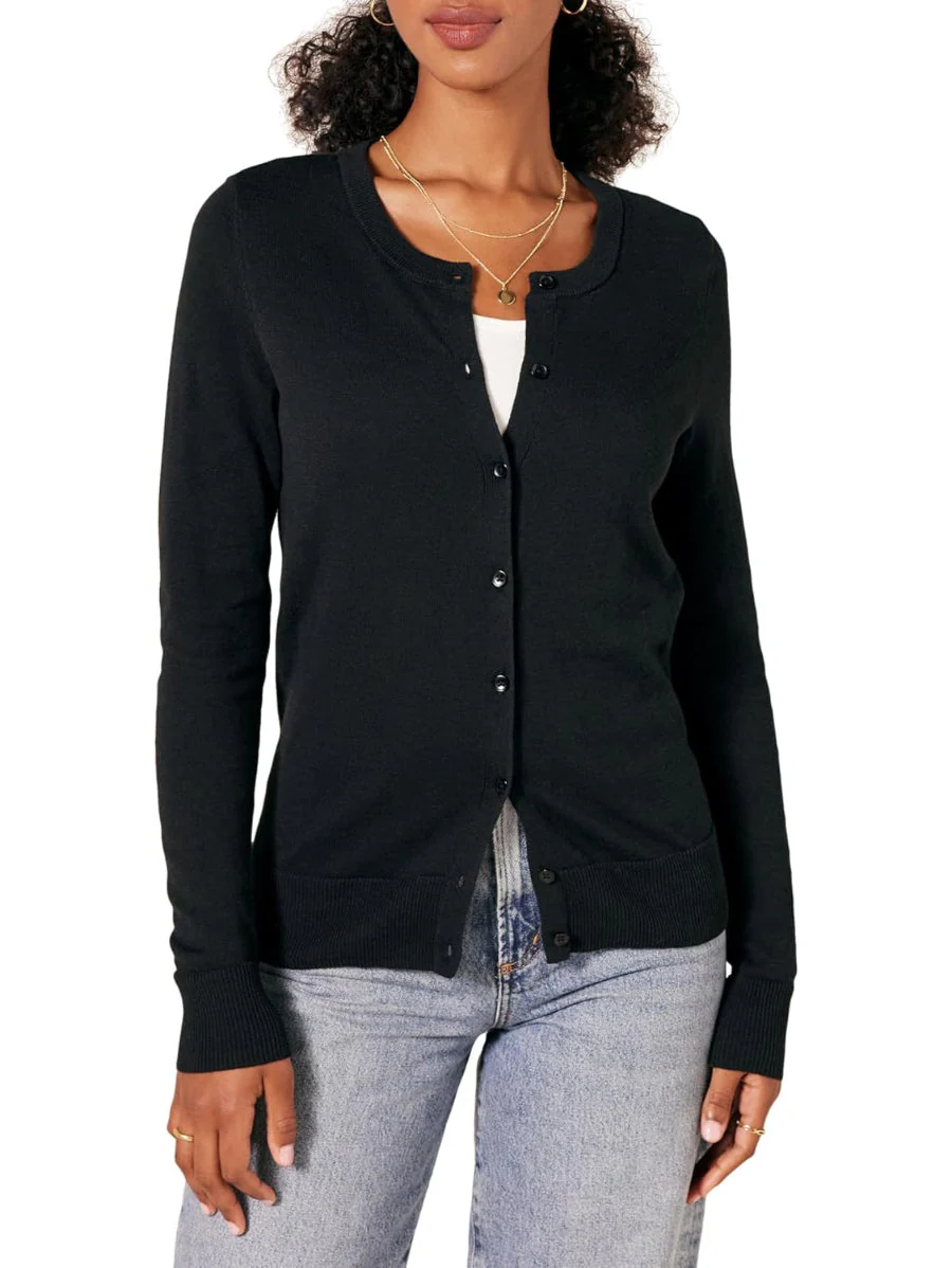 Casual Long Sleeve Cardigan Sweater - Image 5