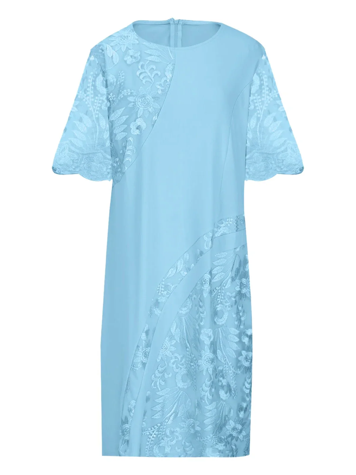 Casual Summer Midi Length Women Dresses - Image 4