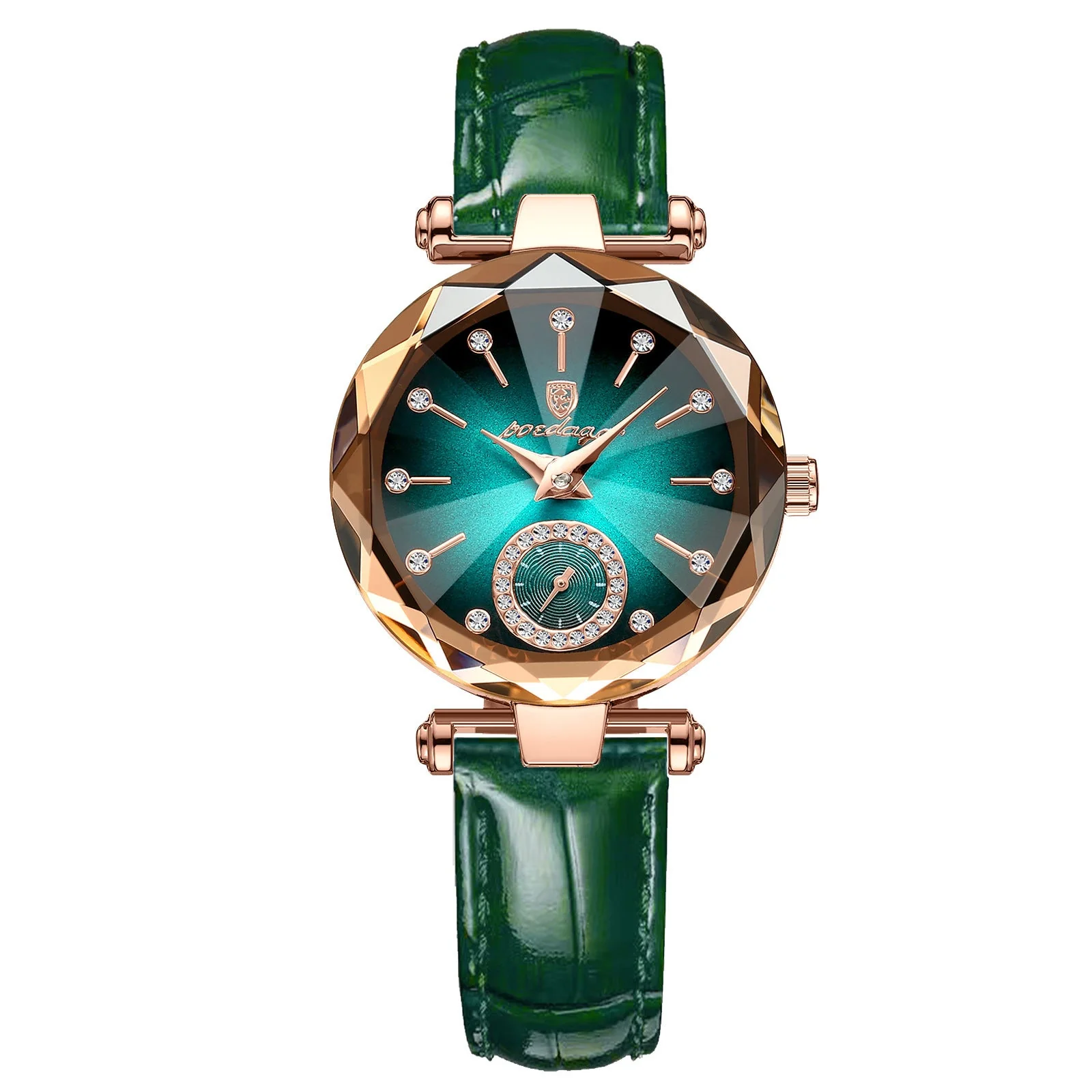 Casual Waterproof Leather Strap Watch - Image 4