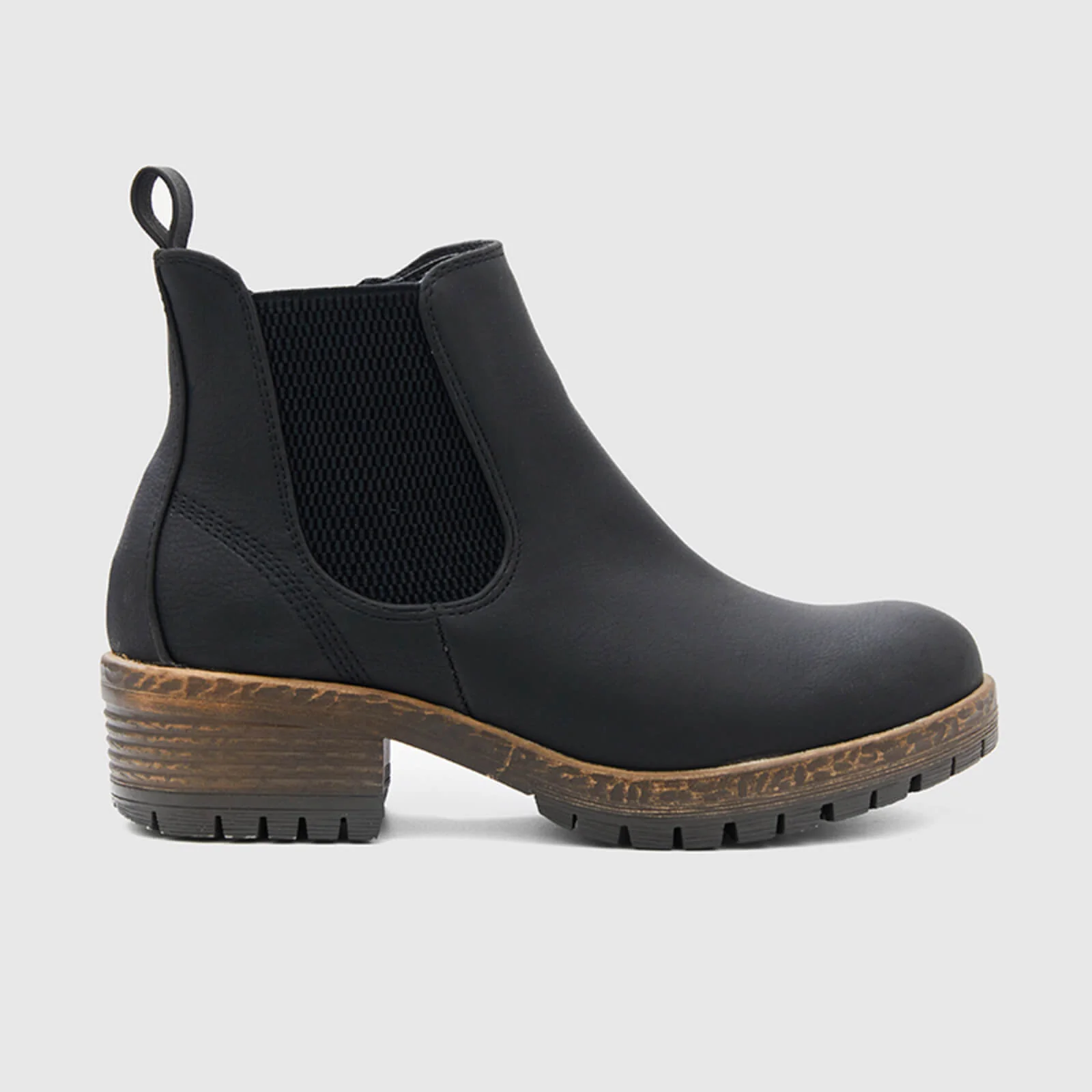 Low Heel Vintage Style Chelsea Ankle Booties - Image 20