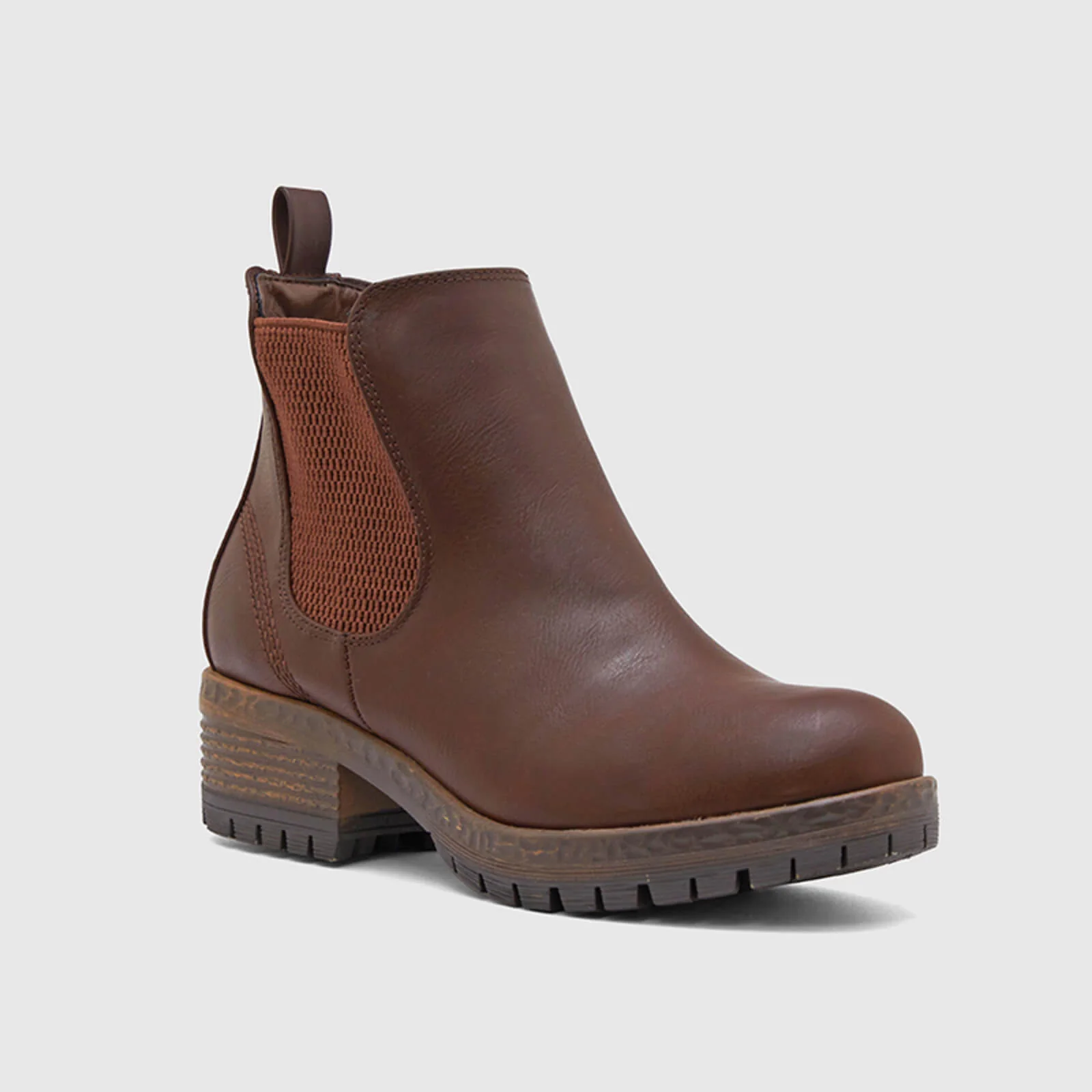 Low Heel Vintage Style Chelsea Ankle Booties - Image 27