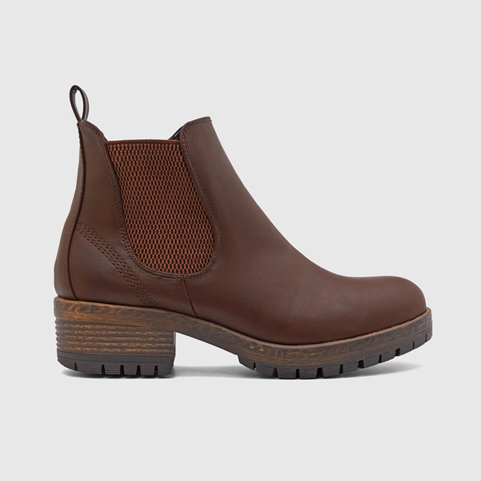 Low Heel Vintage Style Chelsea Ankle Booties - Image 28