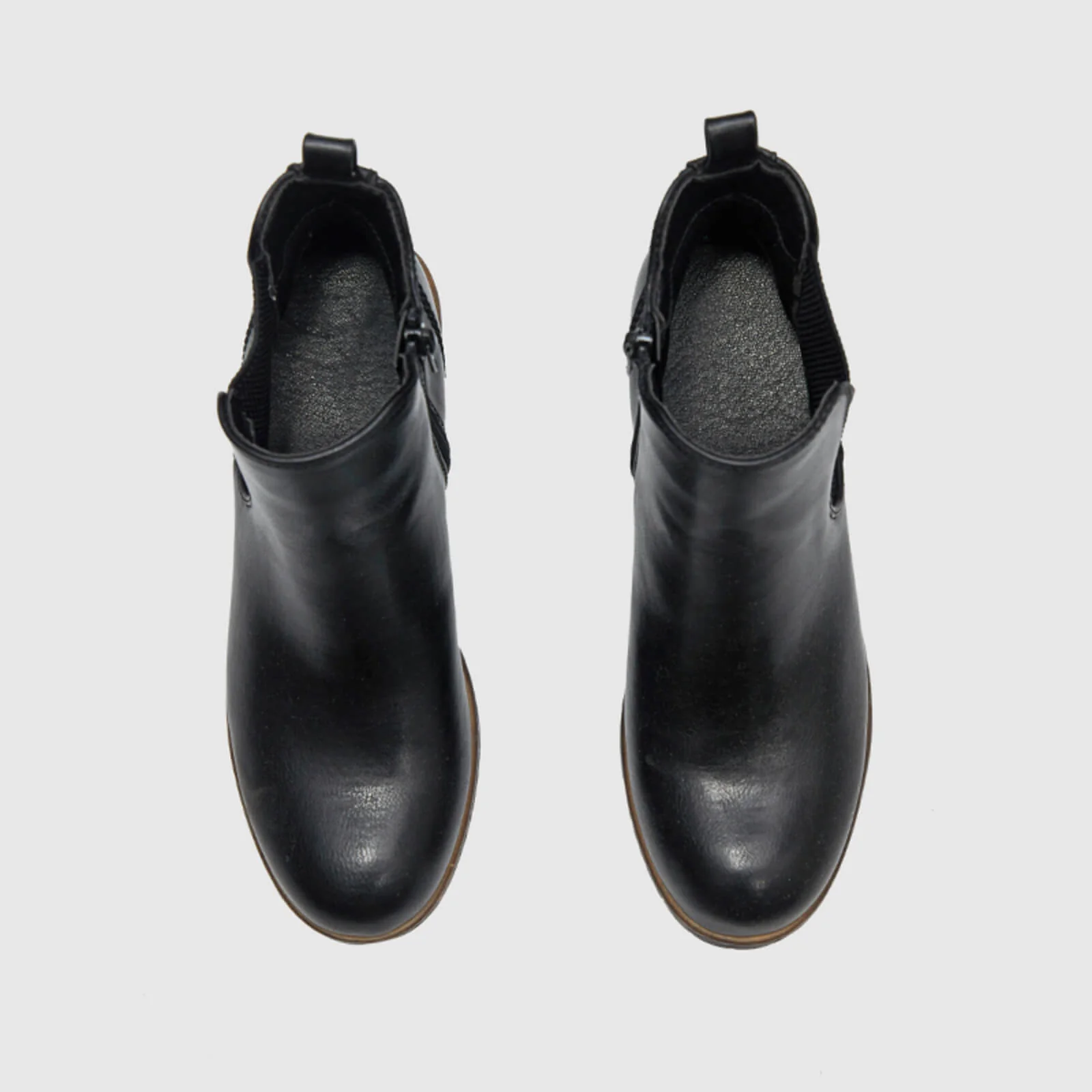 Low Heel Vintage Style Chelsea Ankle Booties - Image 39
