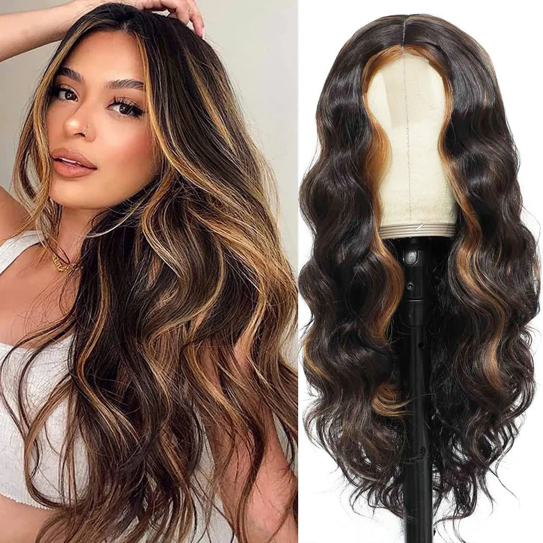Chemical Fiber Small Lace Headgear Big Wave Long Curly Hair - Image 12
