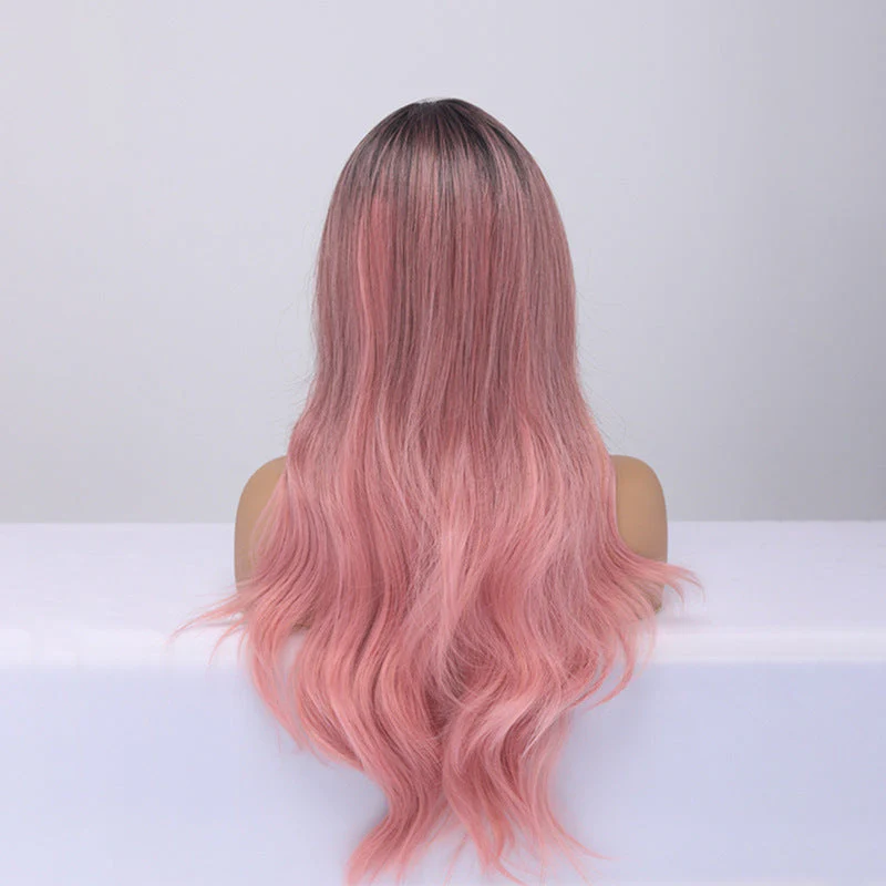 Chemical Fiber Wig Female Long Curly Hair - Image 4