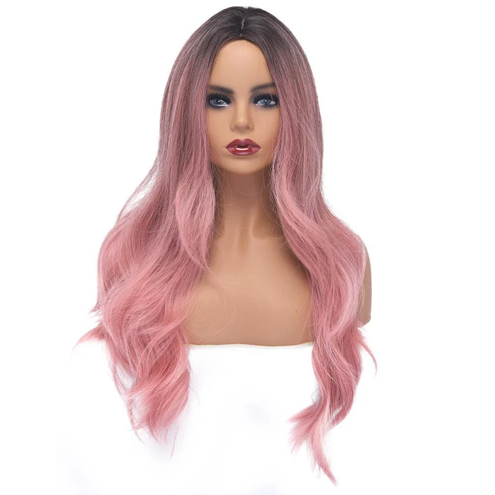 Chemical Fiber Wig Female Long Curly Hair - Image 5