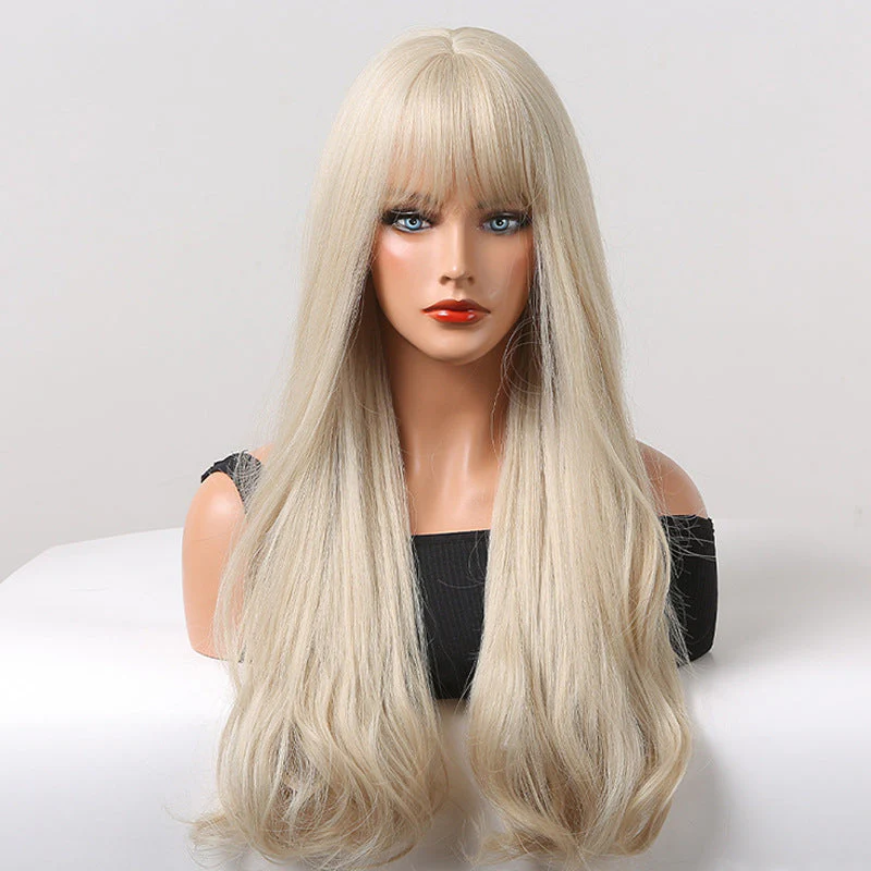 Chemical Fiber Wig Female Long Curly Hair - Image 7