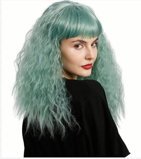 Chemical Fiber Wig Female Long Curly Hair - Image 8