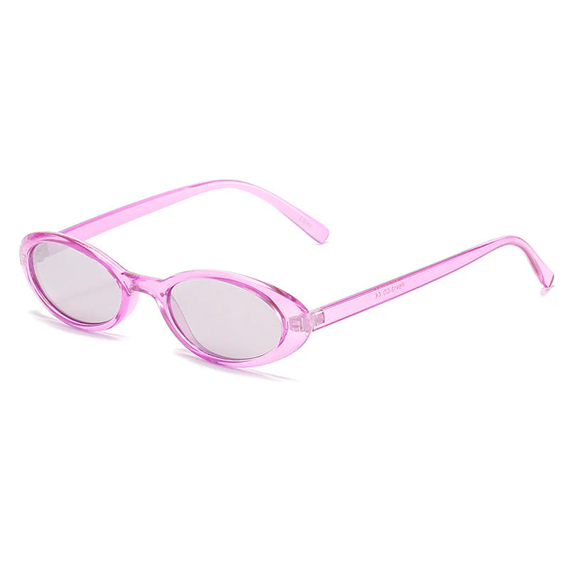 Chic Retro Oval Sunglasses for Women - Image 7