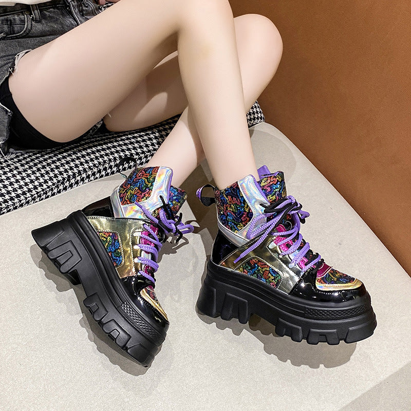Chunky Bright Color Shoes - Image 2