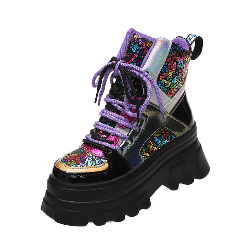 Chunky Bright Color Shoes - Image 4