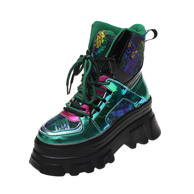Chunky Bright Color Shoes - Image 5