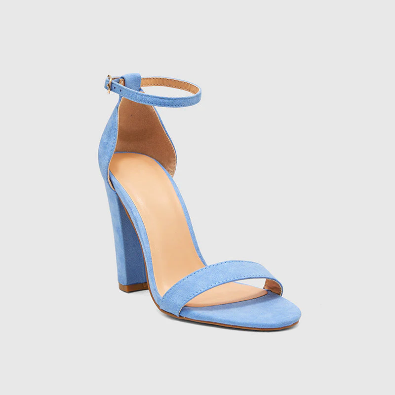 Ankle Strap Block Heels Sandals - Image 19