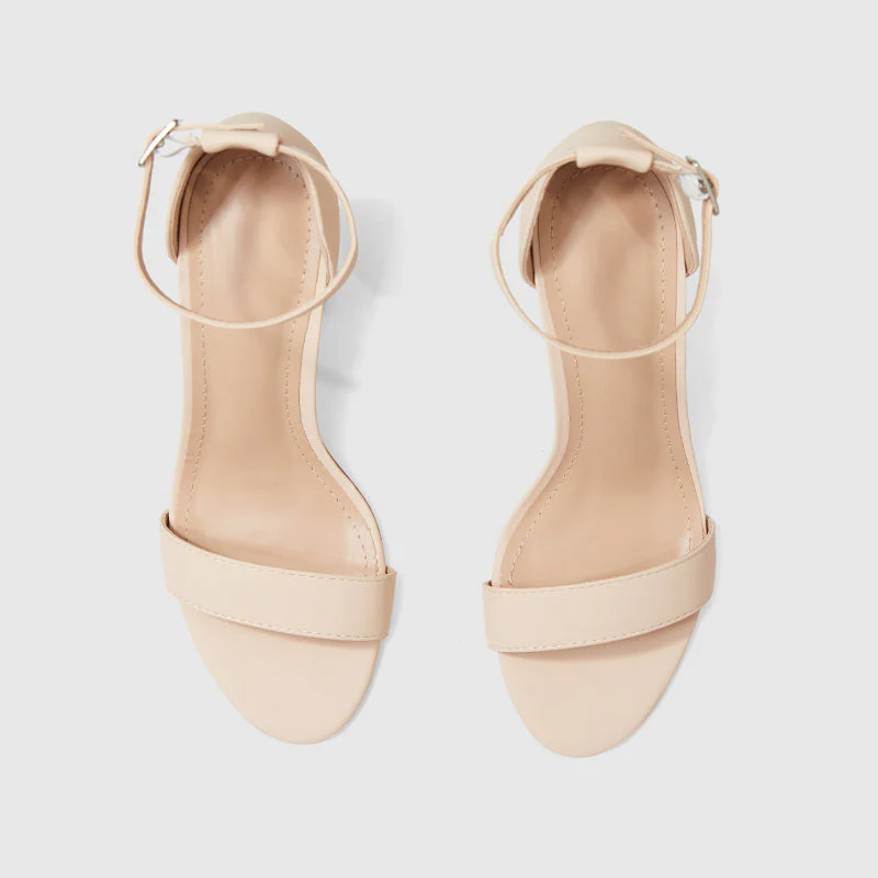 Ankle Strap Block Heels Sandals - Image 35