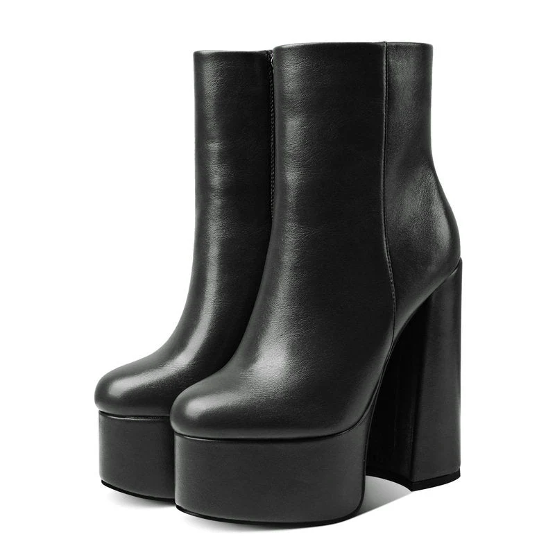 Classic Chunky Boots - Image 10