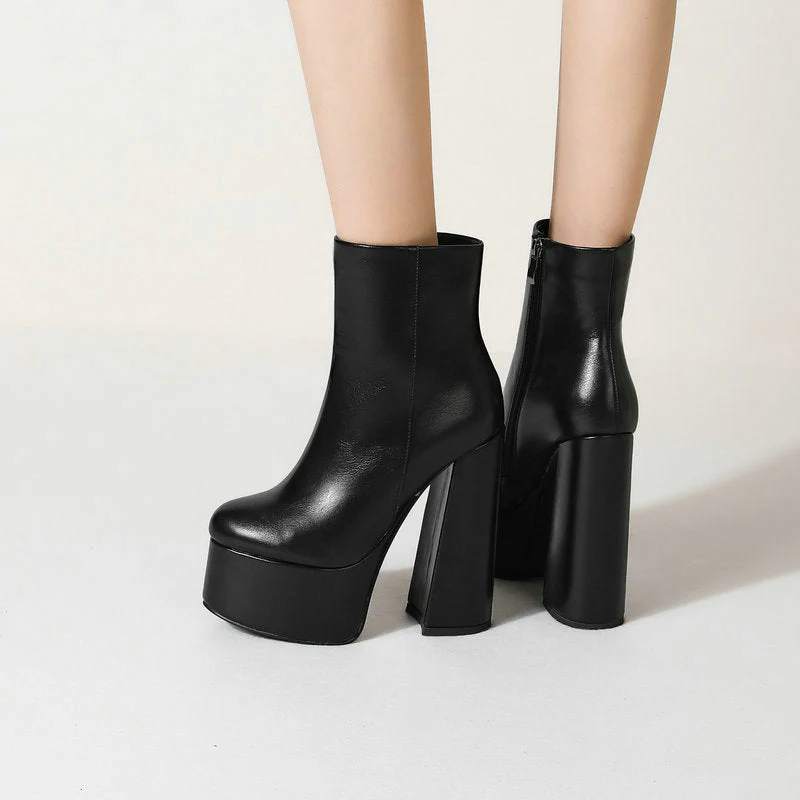 Classic Chunky Boots - Image 13
