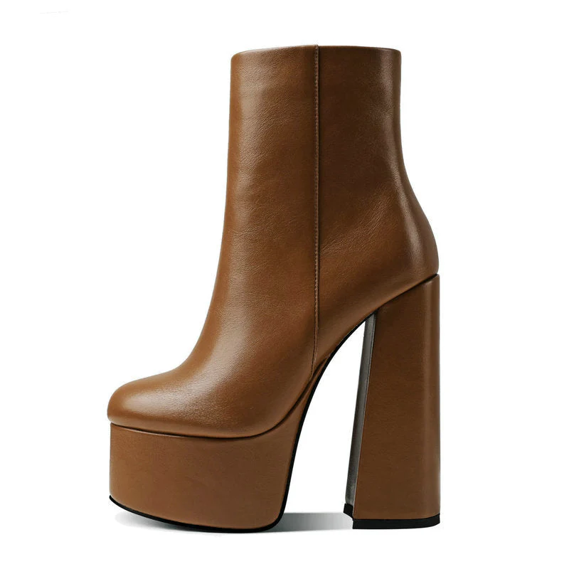 Classic Chunky Boots - Image 14