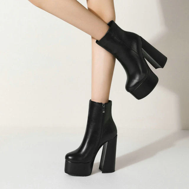 Classic Chunky Boots - Image 15
