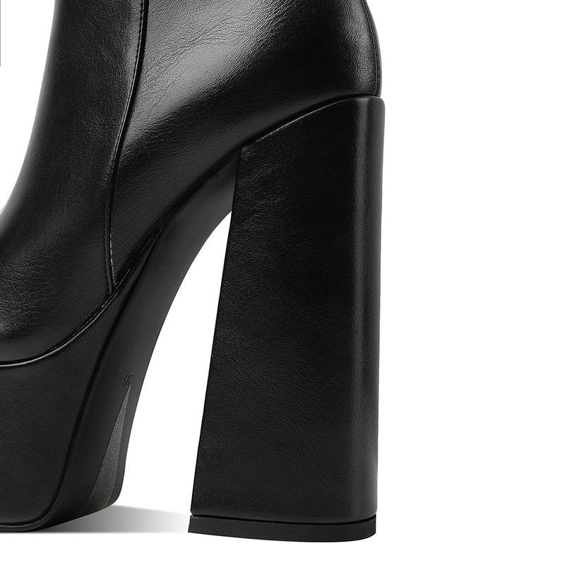 Classic Chunky Boots - Image 18