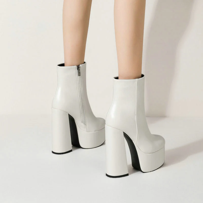 Classic Chunky Boots - Image 5