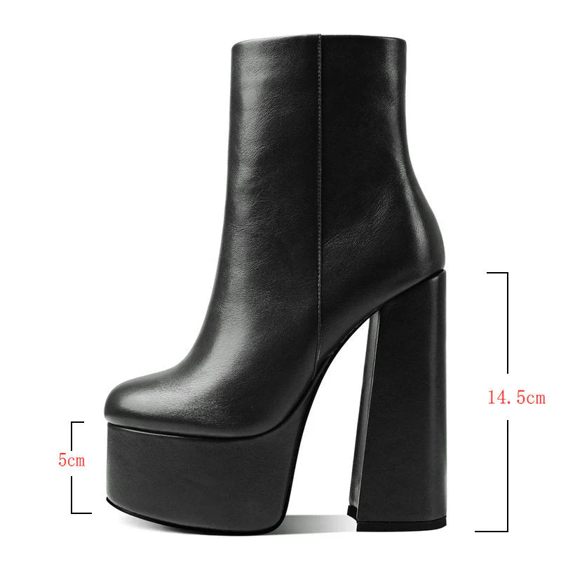 Classic Chunky Boots - Image 6