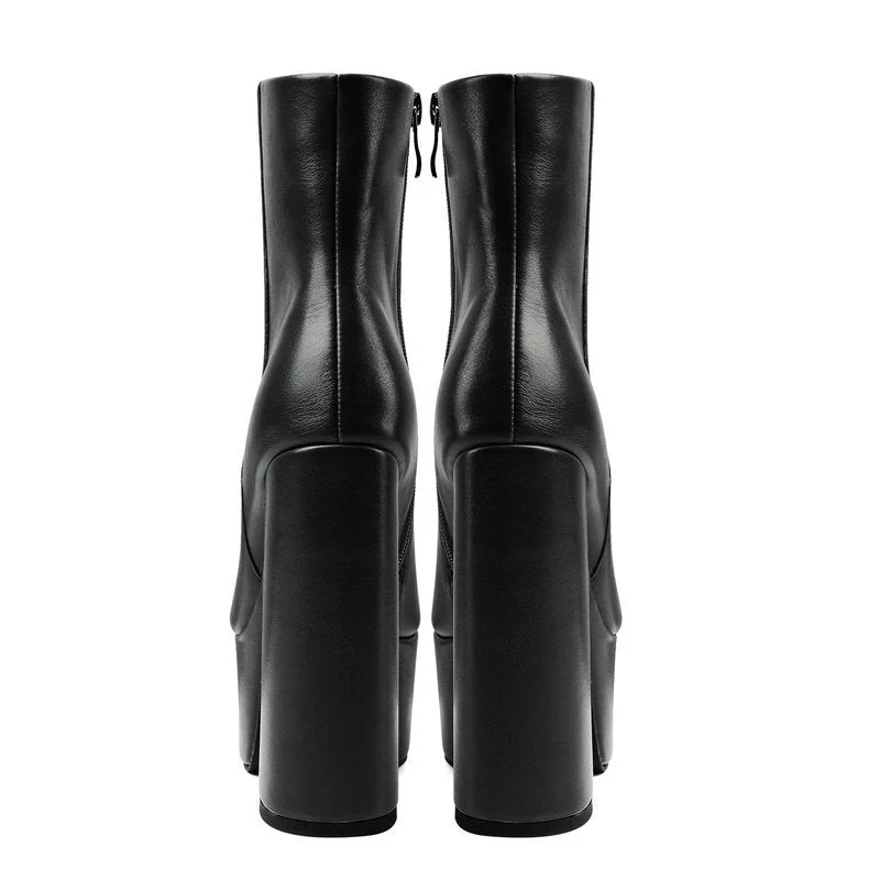 Classic Chunky Boots - Image 8